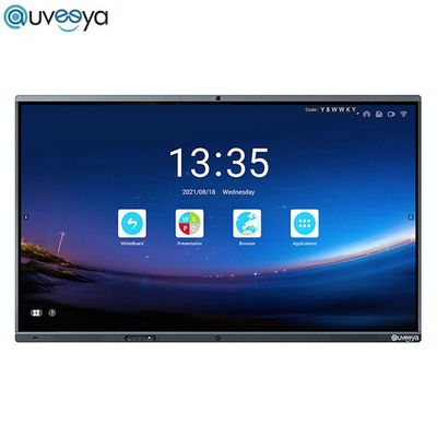 شاشة LED مسطحة تفاعلية LCD 65 بوصة ODM